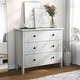 preview thumbnail 1 of 18, DH BASIC Transitional 34-inch Wide 3-Drawer Neutral Youth Dresser by Denhour