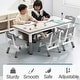 preview thumbnail 3 of 38, Kids Table and 6 Chair Set