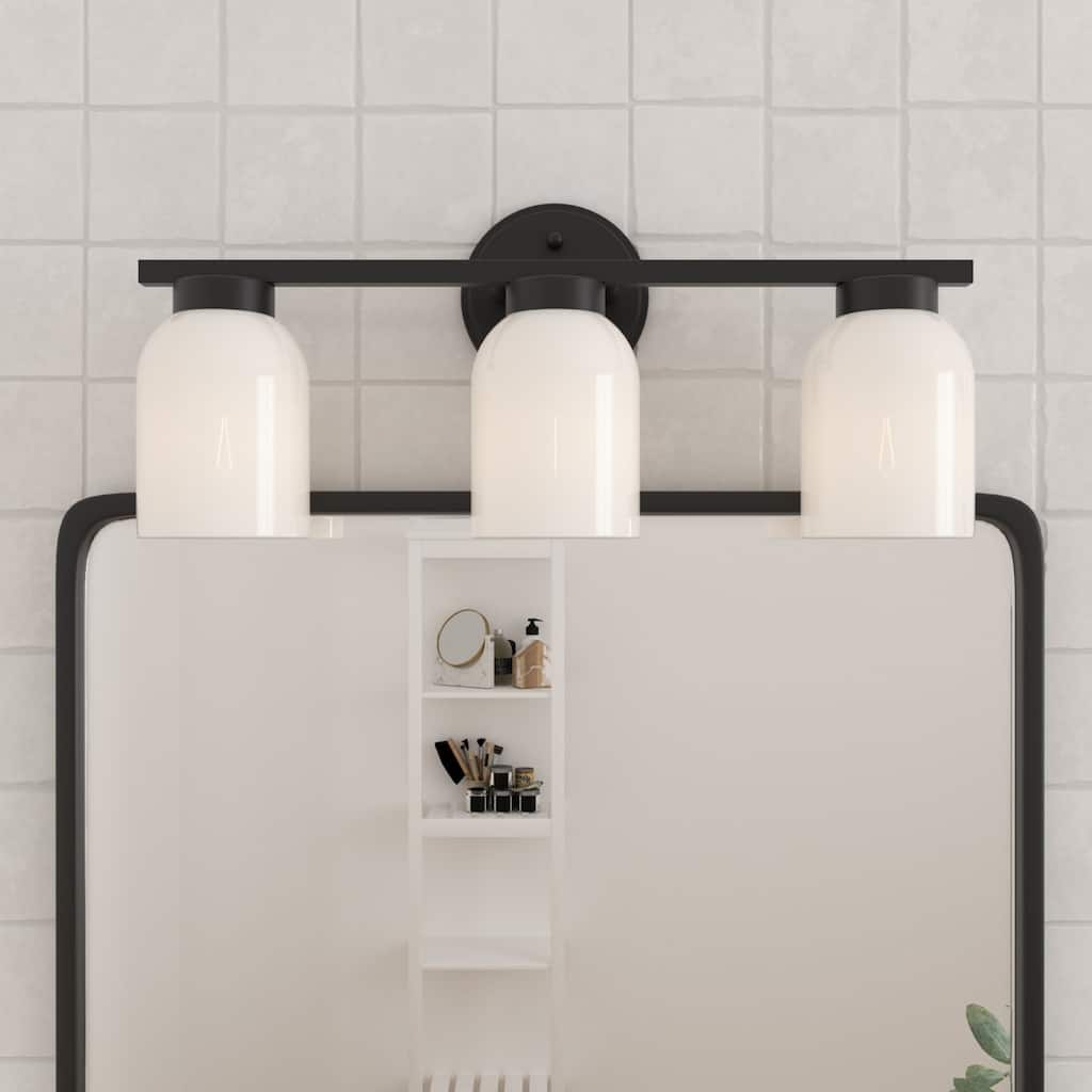 Acroma 3 - Light Dimmable Vanity Light Metal Bathroom Vanity Light - 3-light