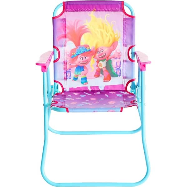 slide 2 of 5, Dreamworks Trolls 3 Outdoor Portable Patio Chair