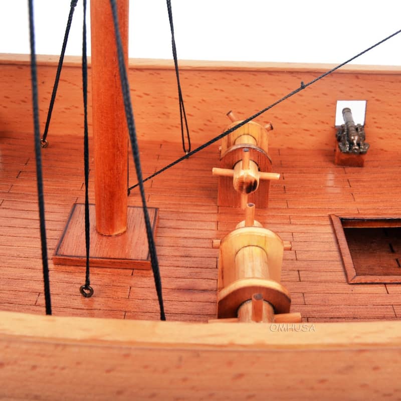 Chinese Junk Natural Finish