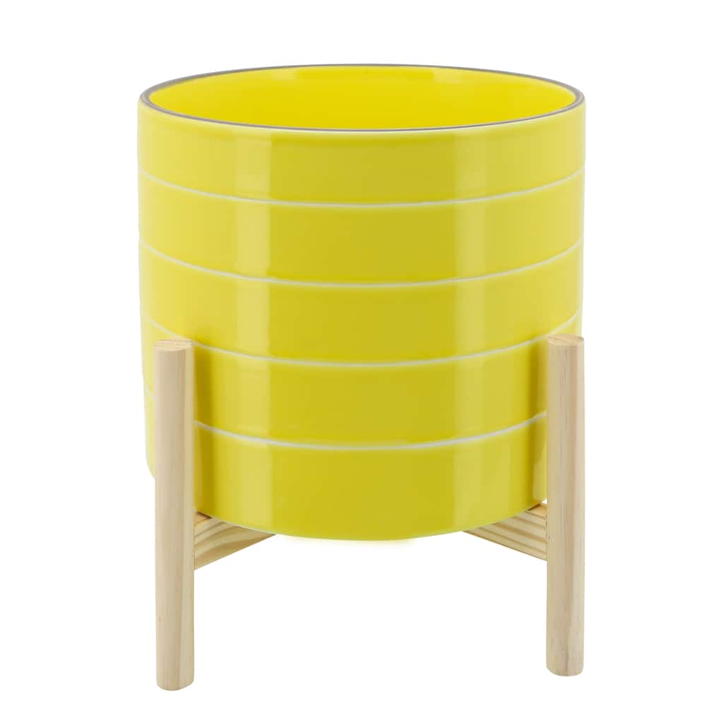 Sagebrook Home Planter with Stand
