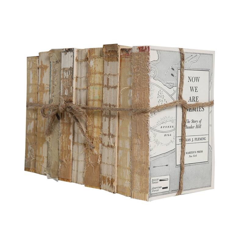 Books Tan Decorative Accessories: Vintage Paper & String ColorPak