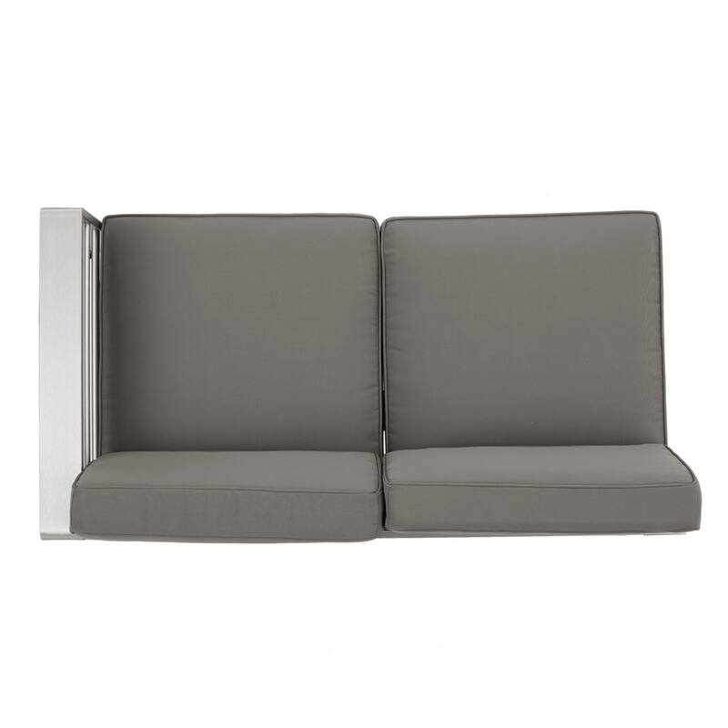 Cape Coral Outdoor 5-piece Sofa Set with Fire Pit by Christopher Knight Home