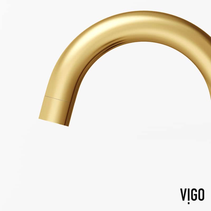 VIGO Jewel 9" H 2-Handle Widespread Bathroom Faucet