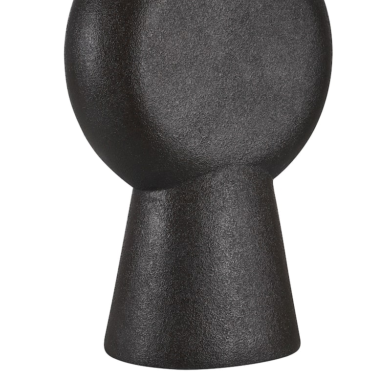 Everren Fierra 30.0" Height Table Lamps, Stone Black