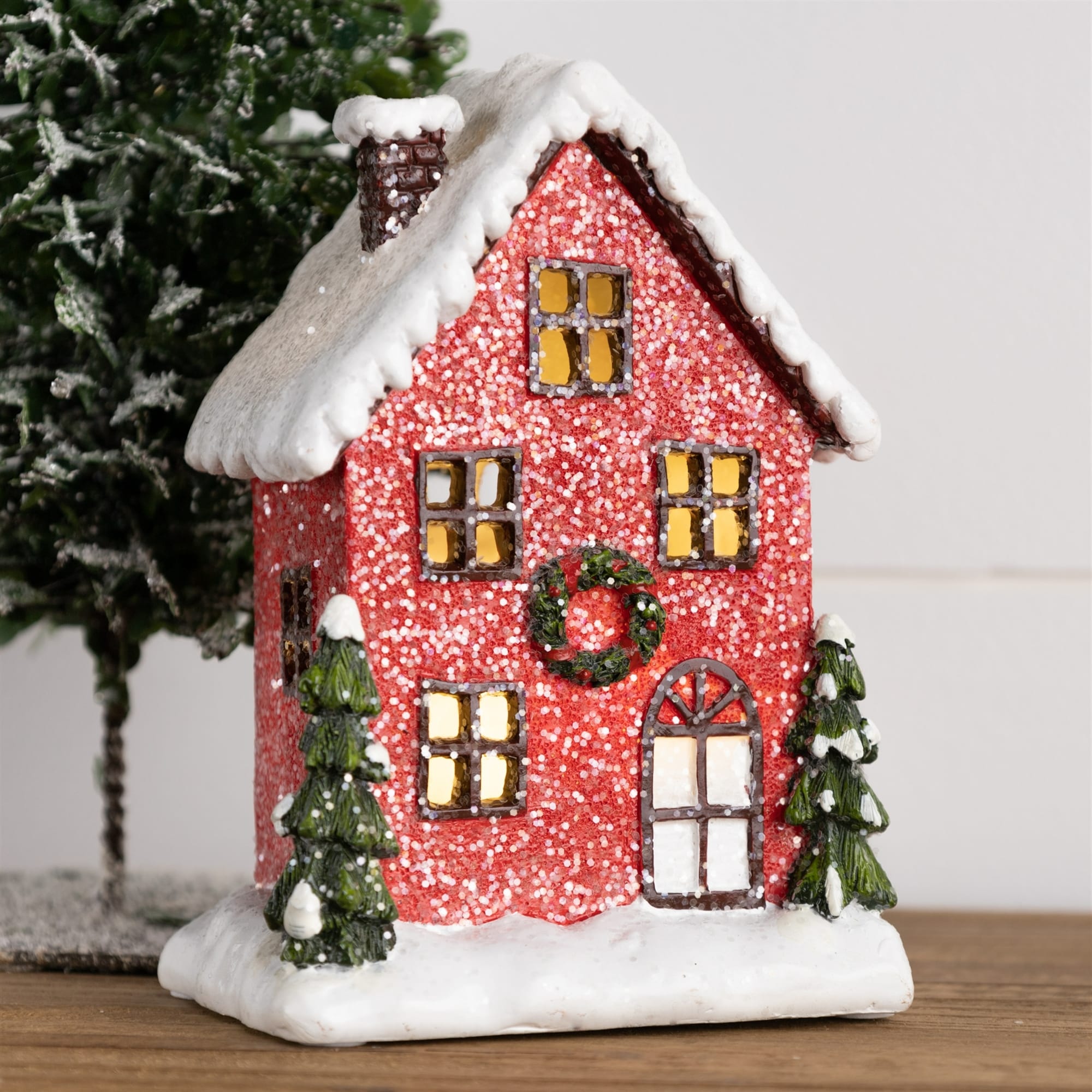 LED Lighted Winter Christmas Village Houses - 6