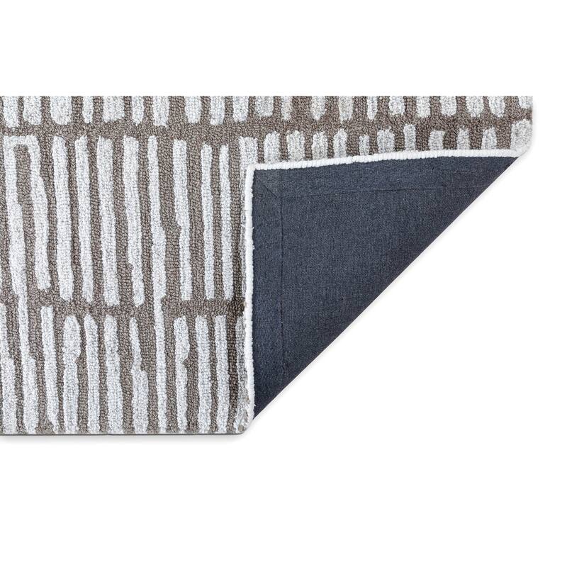 Terra by Obeetee Jaipur Static Taupe Rug