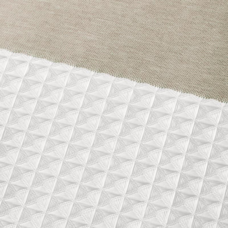 Madison Park Spa Waffle Shower Curtain with 3M Treatment