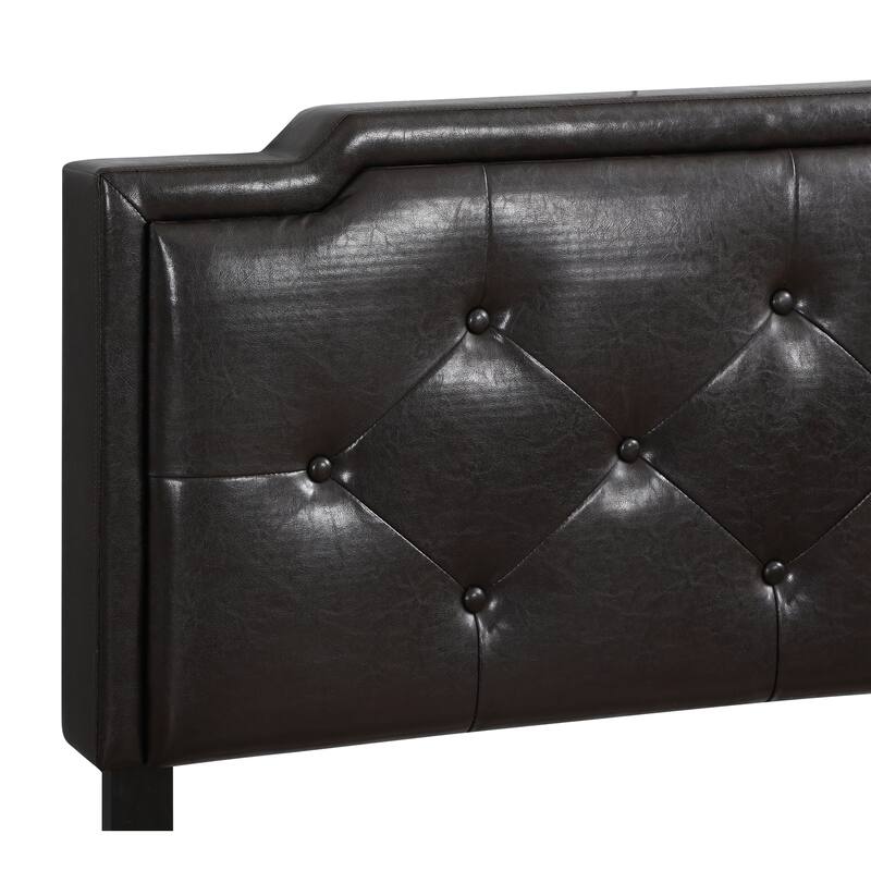 Retro Renaissance Bed - Cappuccino Finish - HomeStock Bedroom Furniture