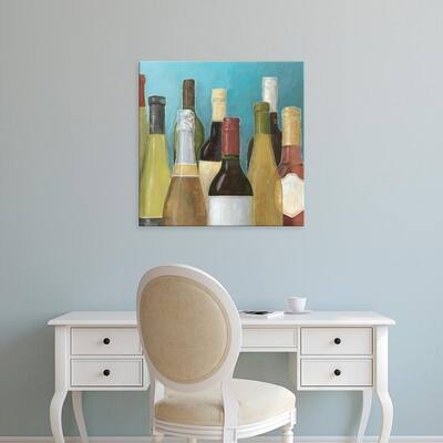Easy Art Prints Megan Meagher's 'Wine Bottles II' Premium Canvas Art