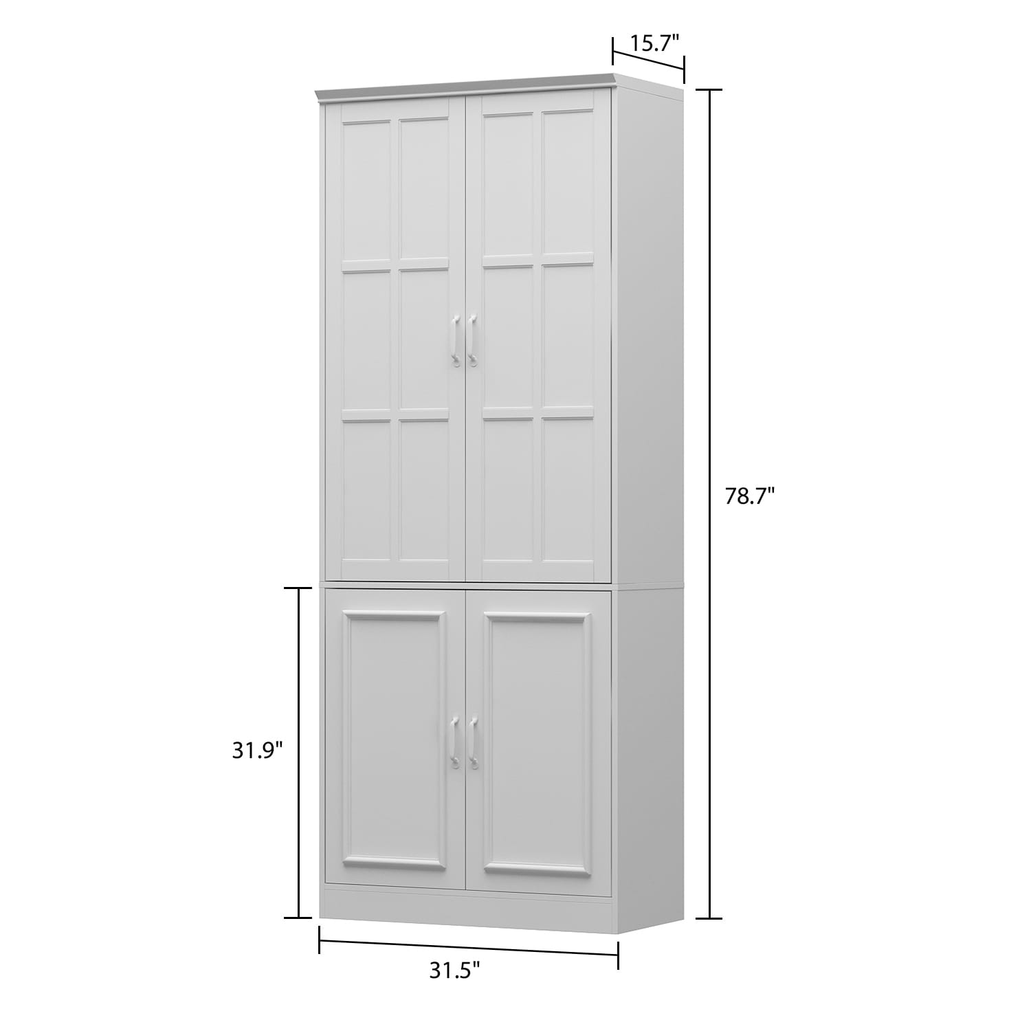80 inch 2024 tall storage cabinet