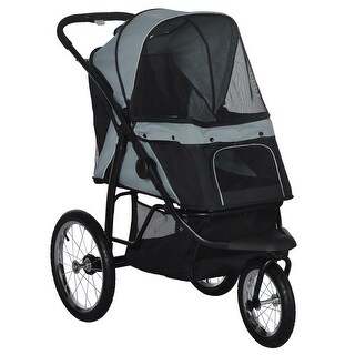 pet jogging stroller Petique Breeze Pet Jogger | Dog Stroller & Bike Trailer | Dogs <35kg main image 0