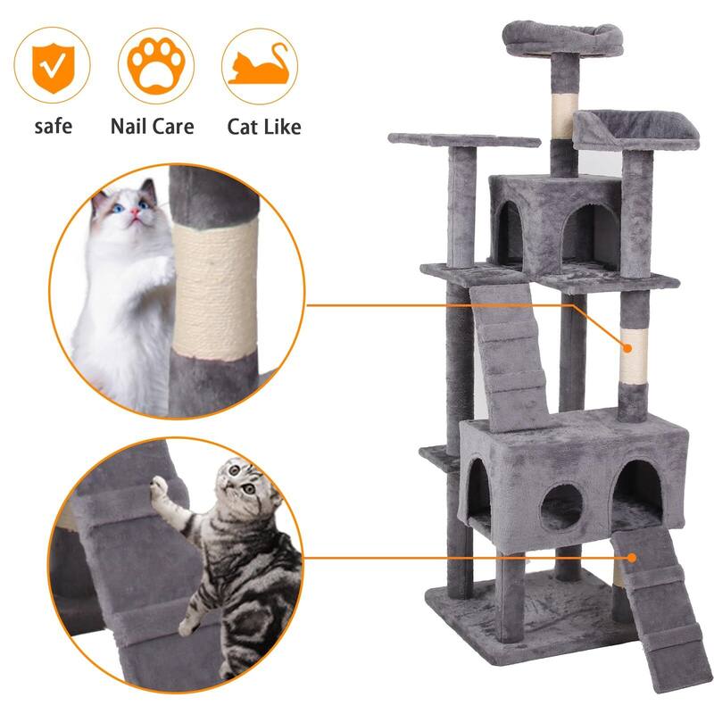 63in Cat Tree Tower