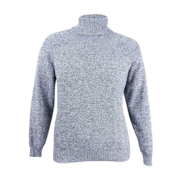 Shop Karen Scott Women S Cotton Turtleneck Sweater Xl Winter