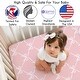 preview thumbnail 3 of 4, Sweet Jojo Designs White and Pink Bows Girls Fitted Crib Sheet - Blush Bow for the Shabby, Ballet, Princess Ballerina Collection
