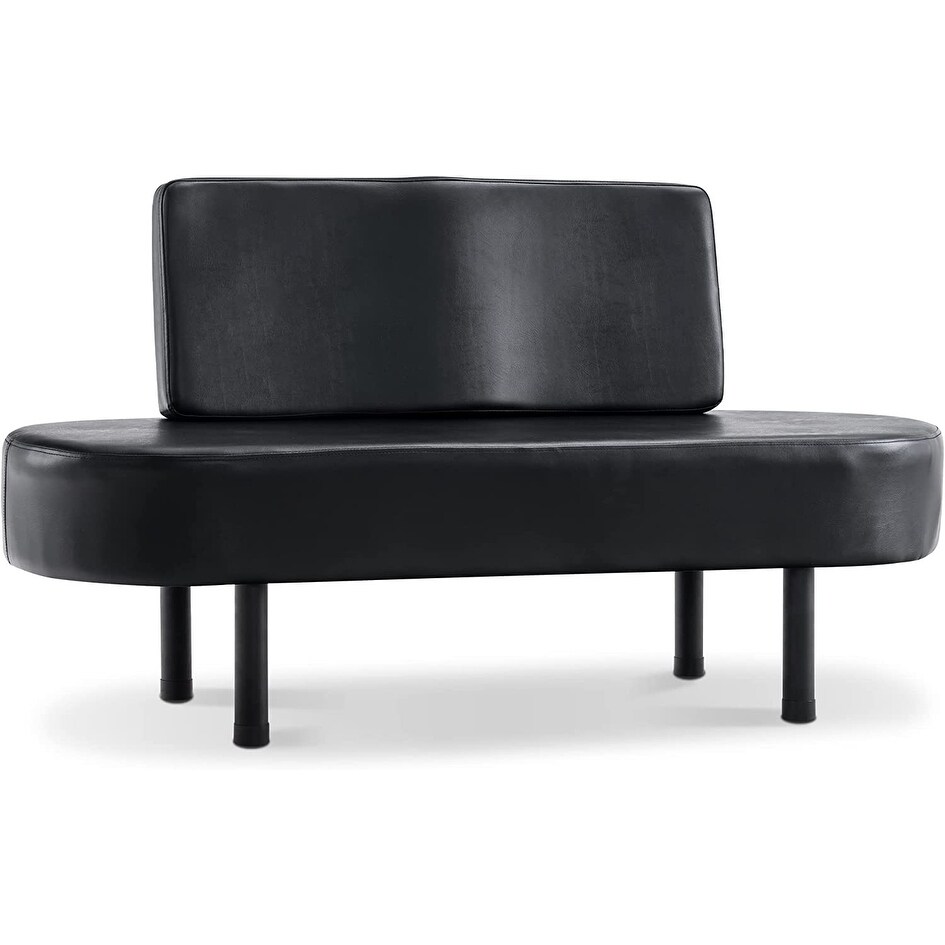 Barberpub Waiting Room Chairs with Backrest PU leather W702