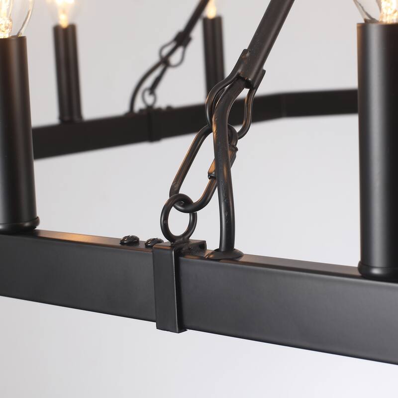 16-Light 43 in. Large Modern Farmhouse Candle Wagon Wheel Chandelier for Living Room