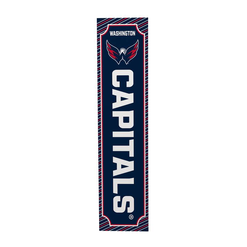 47" Double Sided Seasonal Porch Leaner, Washington Capitals - 47" x 11.25"