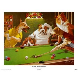 ''Jack the Ripper (mini)'' by Arthur Sarnoff Animals Art Print (8 x 10 ...