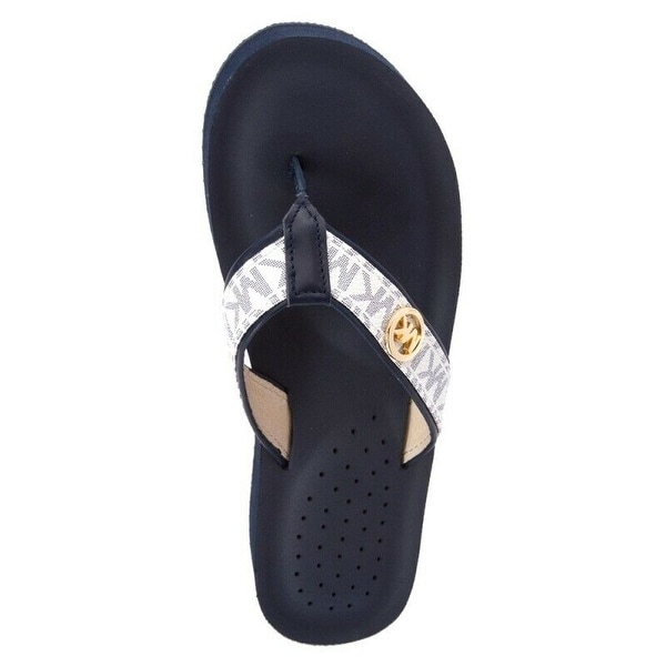 michael kors gage flip flops