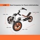 preview thumbnail 7 of 14, DIY Modular Go-Kart for Kids, Convertible to Electric Go-Kart, Bike & More - Silver