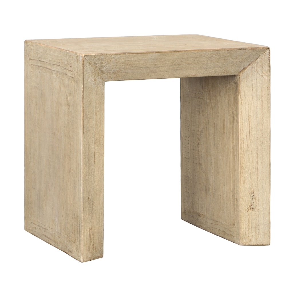 Summit Side Table, Off-White