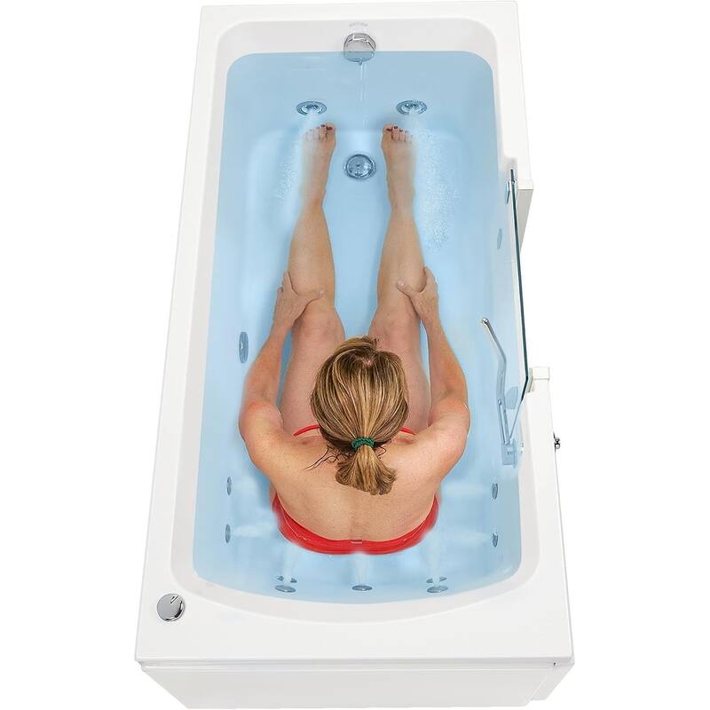 Ella Laydown 32x72 Soaking Walk in Bathtub