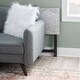 preview thumbnail 19 of 18, Meisel White Faux Marble Tray Table Set