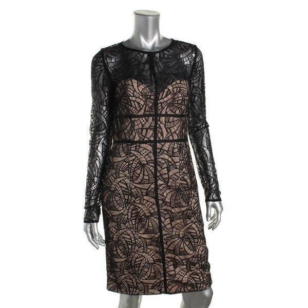 ml monique lhuillier claire lace dress