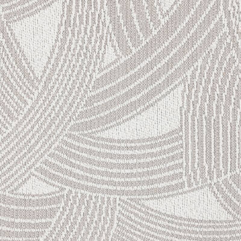 Jeanette Fabric Upholstered Round Arm Sofa Set Beige