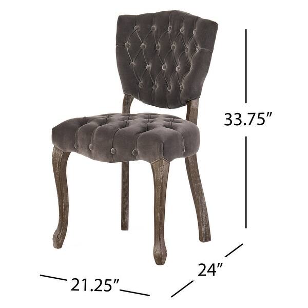 Maison Rouge Anwar Tufted Dining Chairs- (Set of 2) - - 20603052