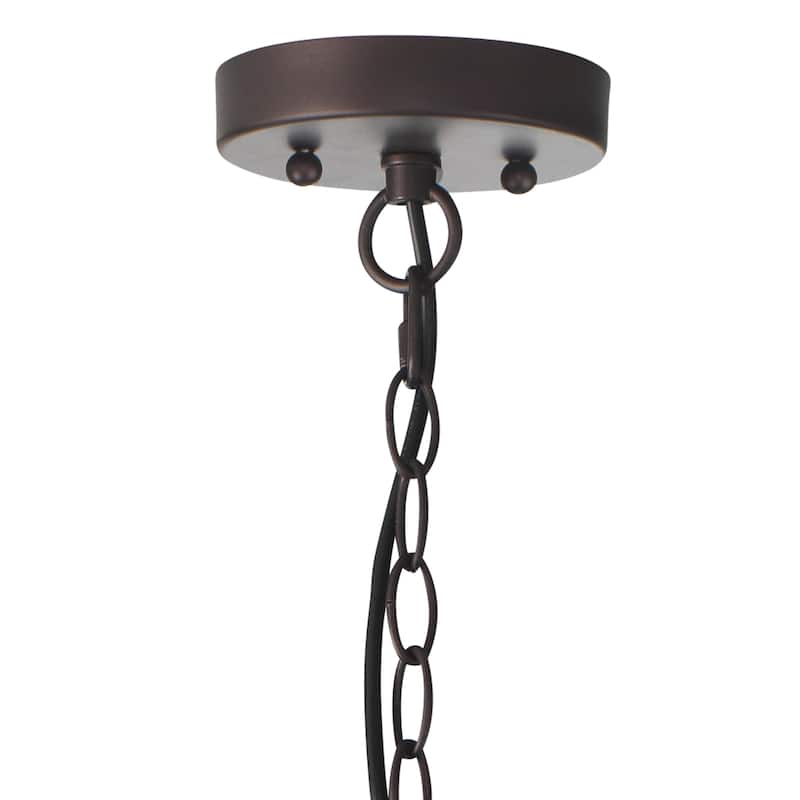 Alden Décor Darien Hand Blown Glass Pendant