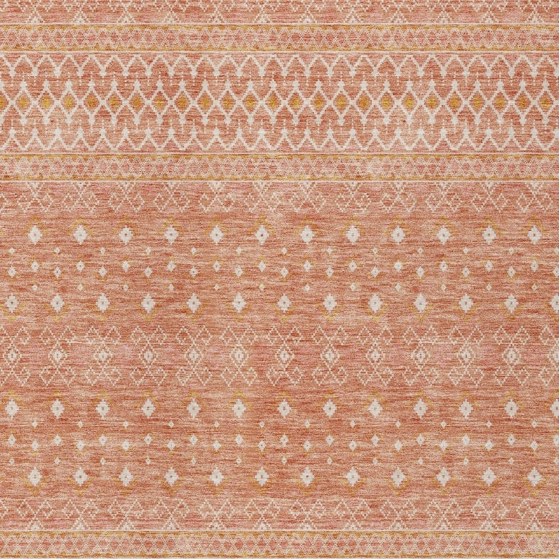 HomeRoots Tribal Transitional Rectangle Outdoor Rug