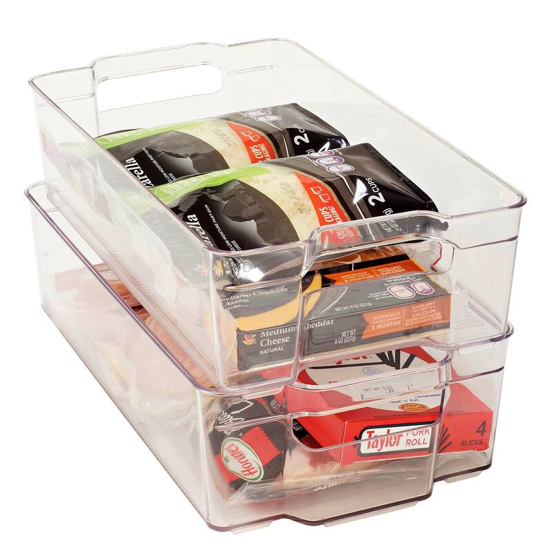Kitchen Details Large Refrigerator Shelf Organizer - 12.3" x 8.4" x 3.5"
