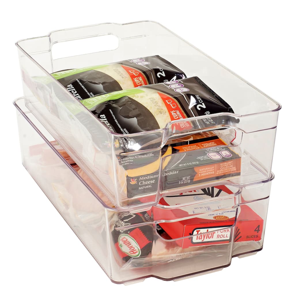 Kitchen Details Large Refrigerator Shelf Organizer - 12.3" x 8.4" x 3.5"