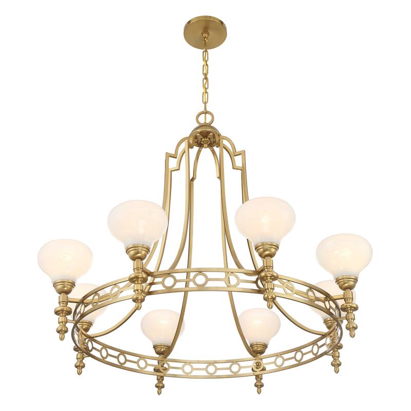Savoy House 1-1605-8 Allston 8 Light 36" Wide LED Chandelier