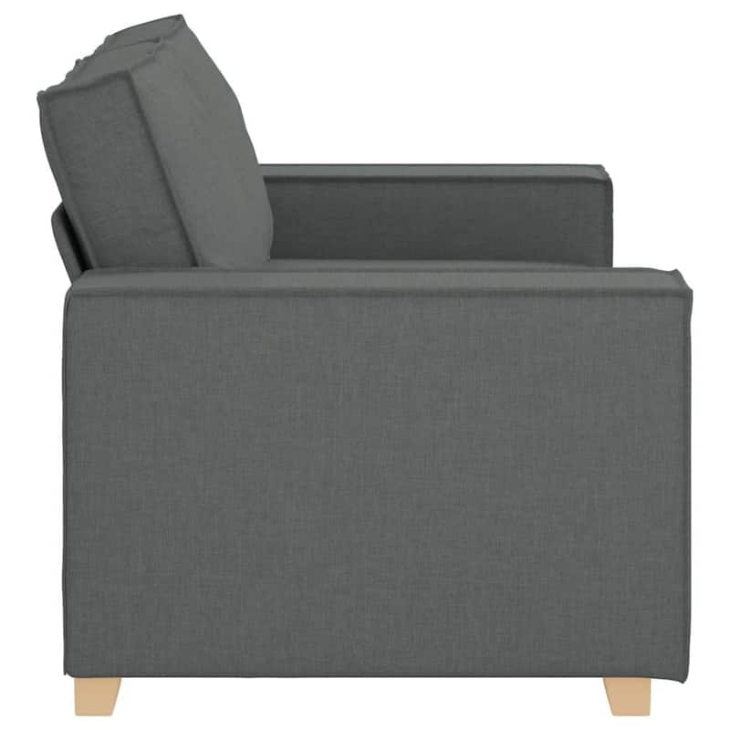 vidaXL Sofa Chair Dark Grey 23.6 " Fabric