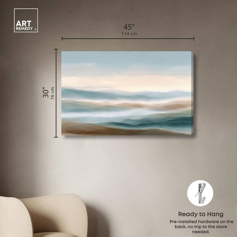 Nuance of the Range II Canvas by Art Remedy, Gallery Wrapped
