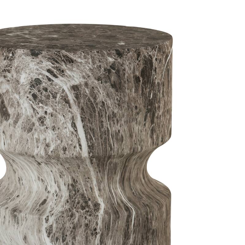 Cement Outdoor End Tables for Patio