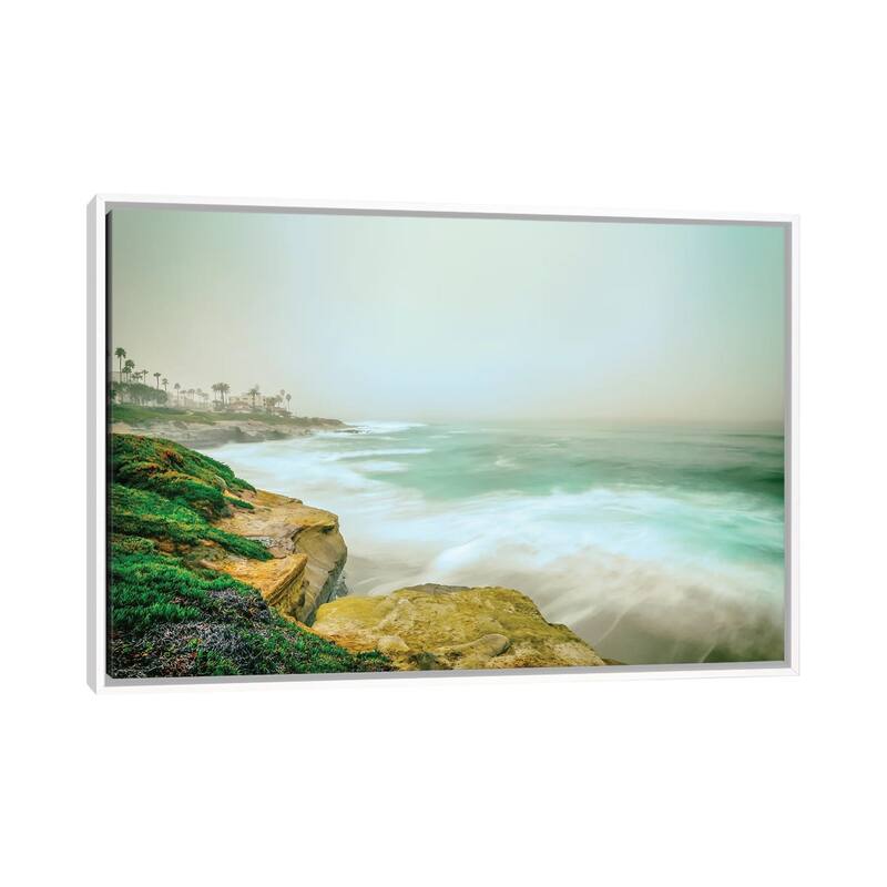 iCanvas "Mystical Beauty, La Jolla California" by Joseph S. Giacalone Framed Canvas Print - White - 26x40