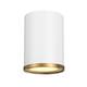 Option Matte White / Rubbed Brass