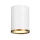 Option Matte White / Rubbed Brass