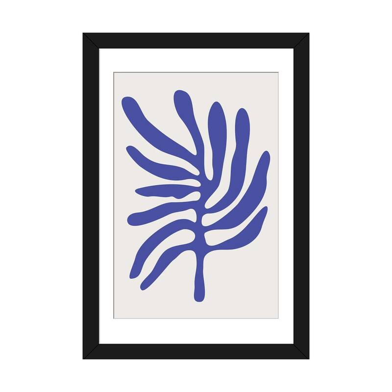 iCanvas "Henri Matisse Blue Collection II" by Jay Stanley - Black - 32x24x1