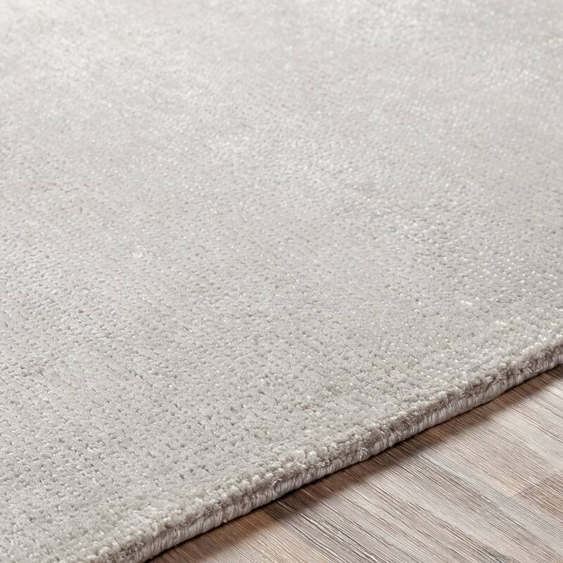 Alise Handmade Nylon Solid Area Rug