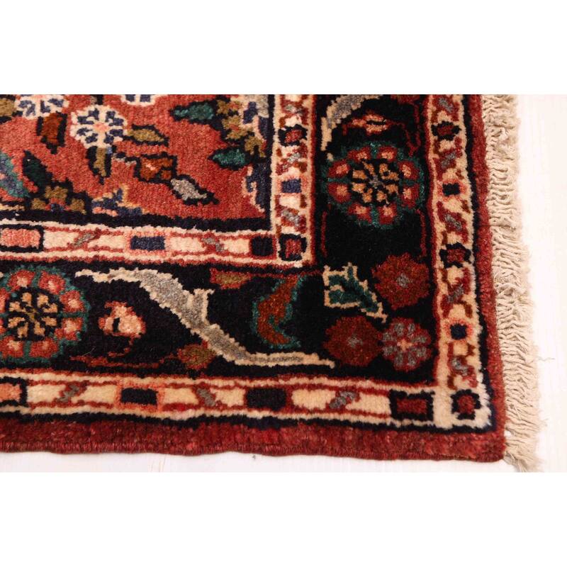 ECARPETGALLERY Hand-knotted Anadol Red Wool Rug - 2'9 x 10'3