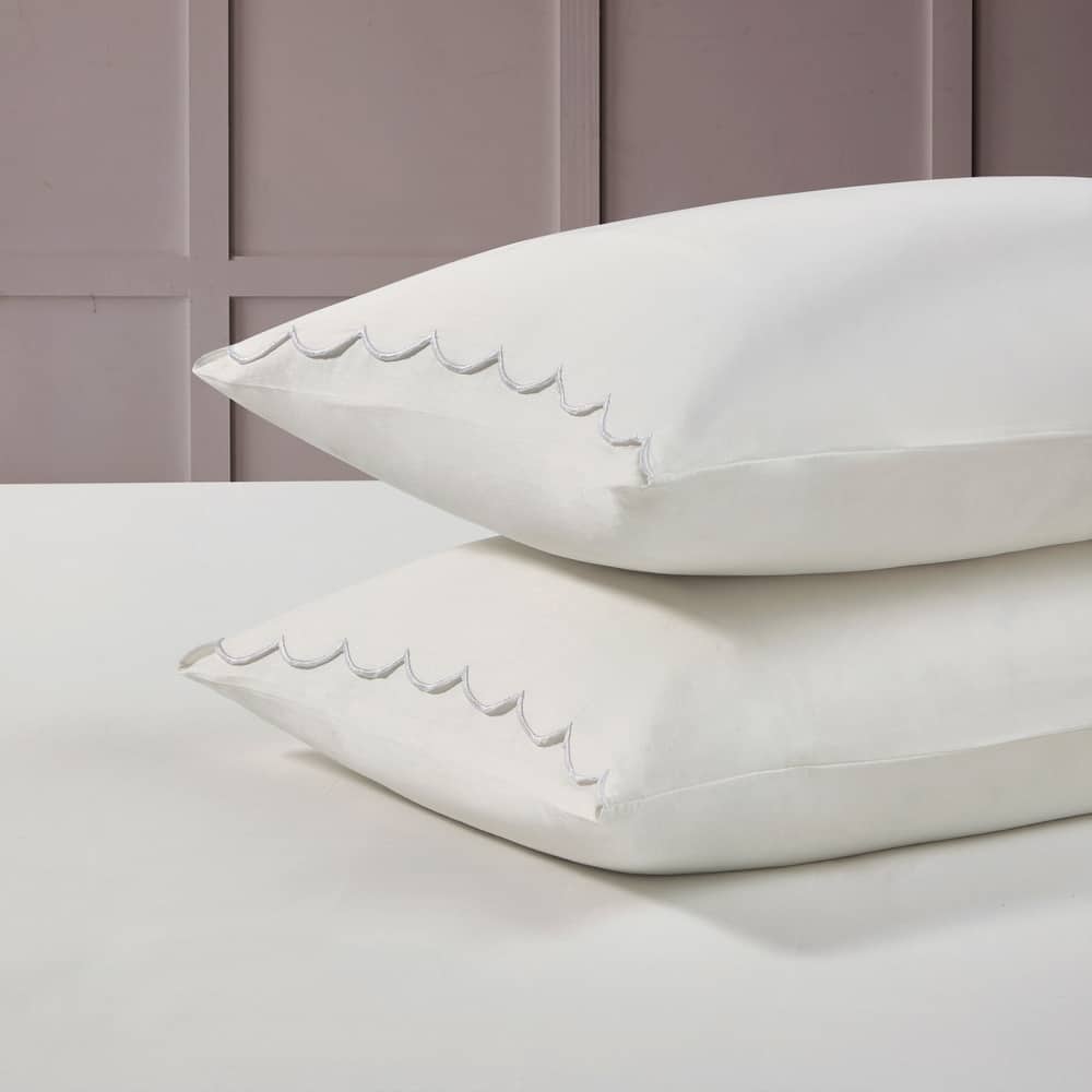 Peri Home Scallop Pillowcase Pair