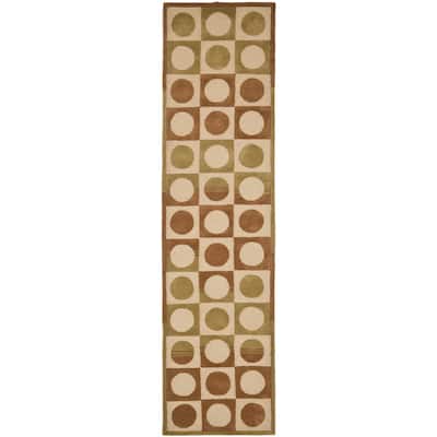 SAFAVIEH Handmade Soho Brittnee Checker Board N.Z. Wool Rug