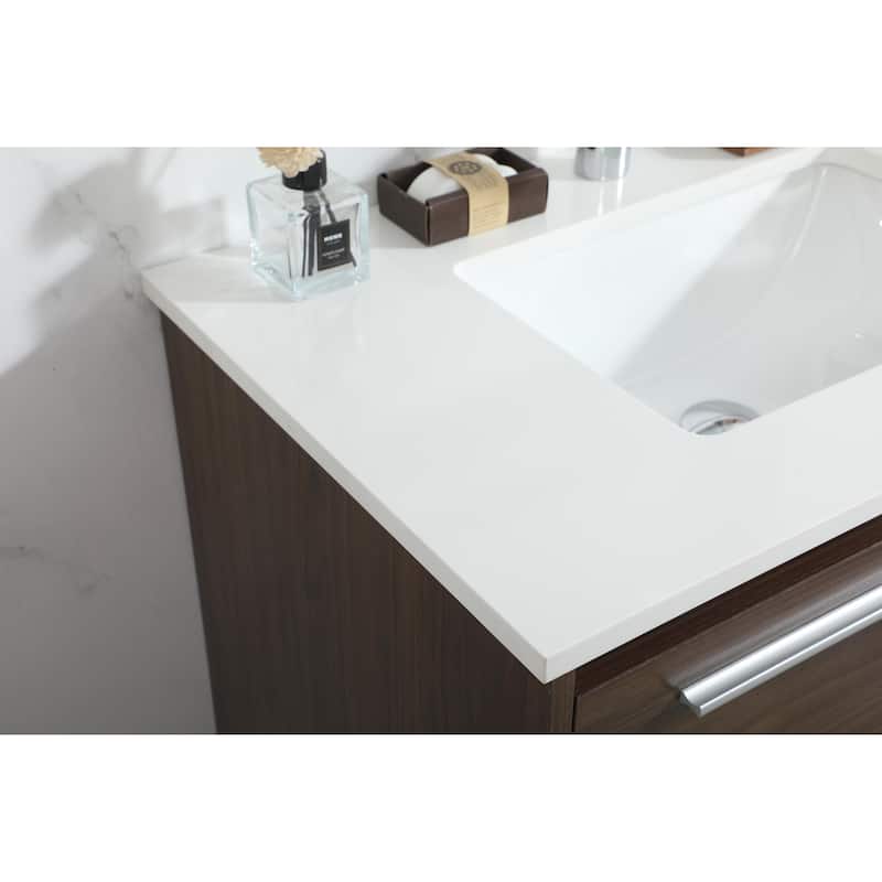 Brush 24 - 30 Inch Single Bathroom Vanity