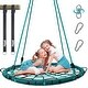 preview thumbnail 1 of 7, Hapfan 750 lbs 40'' Spider Tree Swing for Kids and Adults with 9.8 FT Swing Hanging Straps